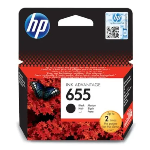 ГЛАВА ЗА HEWLETT PACKARD Deskjet ink advantage 3525/4615/4625/5522/6525 - Black - /655/ - PN