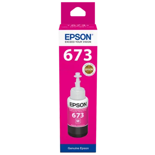 БУТИЛКА МАСТИЛО ЗА EPSON L800/L810/L850/L1800/L805 - Ink Bottle - Magenta - /673/ - T6733 - PN