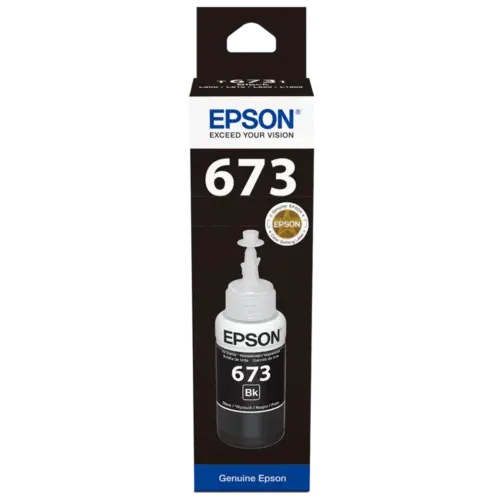 БУТИЛКА МАСТИЛО ЗА EPSON L800/L810/L850/L1800/L805 - Ink Bottle - Black - /673/ - T6731 - PN
