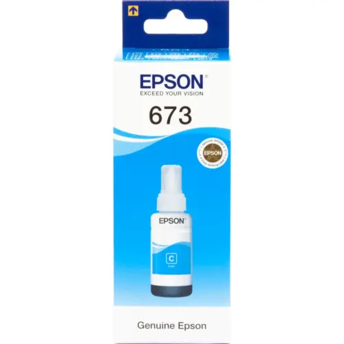 БУТИЛКА МАСТИЛО ЗА EPSON L800/L810/L850/L1800/L805 - Ink Bottle - Cyan - /673/ - T6732 - PN
