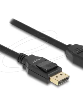 Alternative view of Delock Удължителен кабел DisplayPort 1.2, 4K, 60 Hz, 5 m