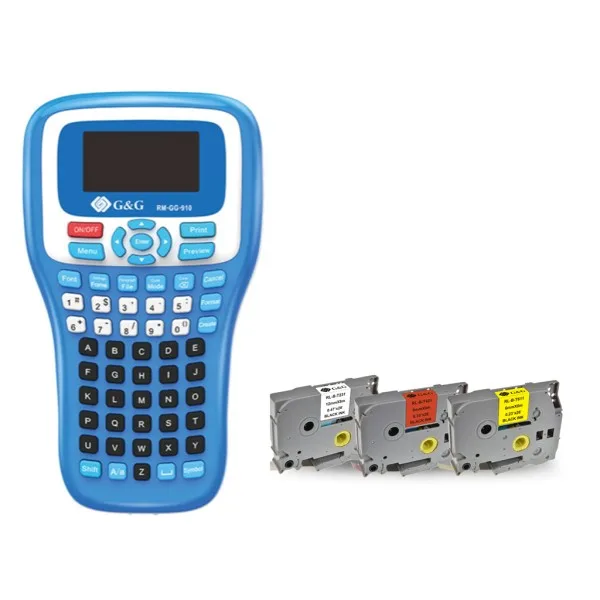 ЕТИКЕТЕН ПРИНТЕР - PORTABLE LABEL PRINTER G&G - PN RM-GG-910 (RMGG910) - Image 179