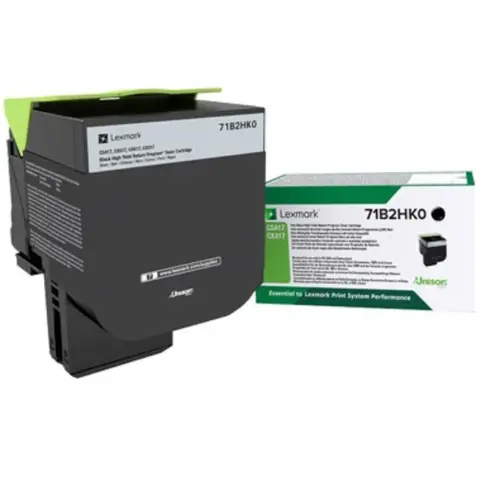 КАСЕТА ЗА LEXMARK CS417dn/CX417dn/CS517/CX517 - Black - HIGH CAPACITY -  Return program cartridge - PN