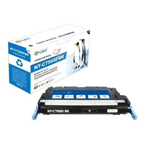 КАСЕТА ЗА HP Color Laserjet 3000/2700 - Q7560A - Black - Remanufactured - PN NT-C7560F -