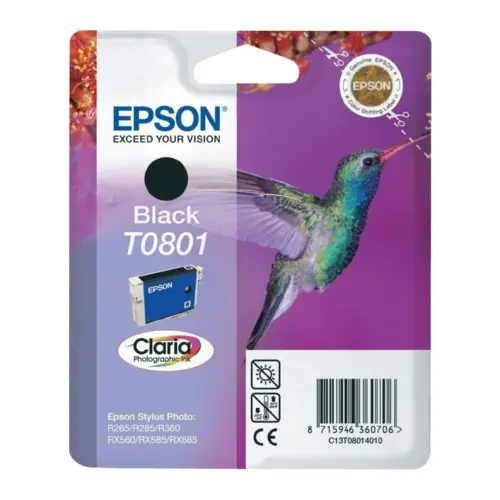 ГЛАВА ЗА EPSON STYLUS PHOTO R 265/285/360/RX 560 - Black - PN C13T08014010