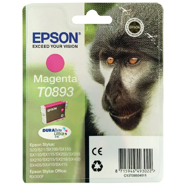 ГЛАВА ЗА EPSON STYLUS S20/SX 100/105/200/205/400/405/BX 300F - Magenta - PN C13T08934010