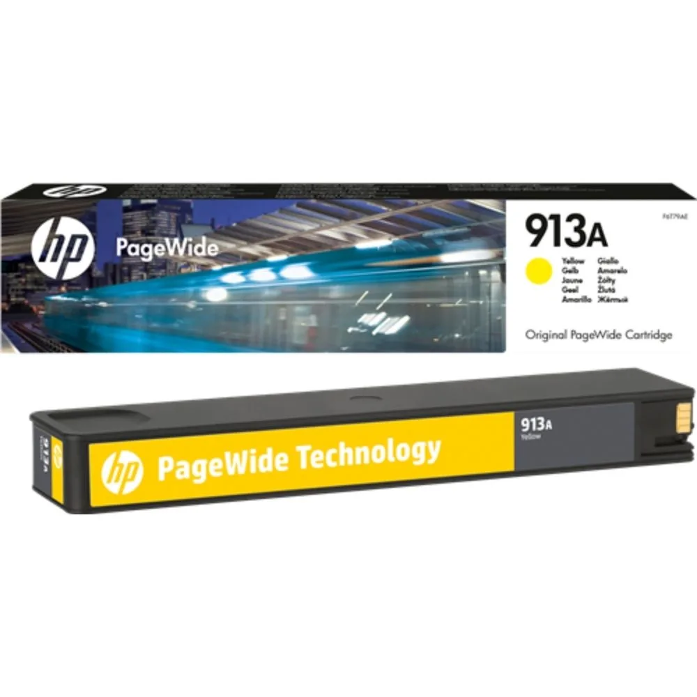 ГЛАВА ЗА HEWLETT PACKARD PageWide 352/377/Pro 452/477/Managed P57750/P55250 - Yellow - /913A/ - PN