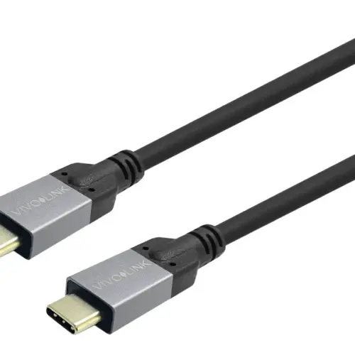 КАБЕЛ VIVOLINK USB-C to USB-C C USB3.2 - 20 Gbps - 2m - Black - PN PROUSBCMM2