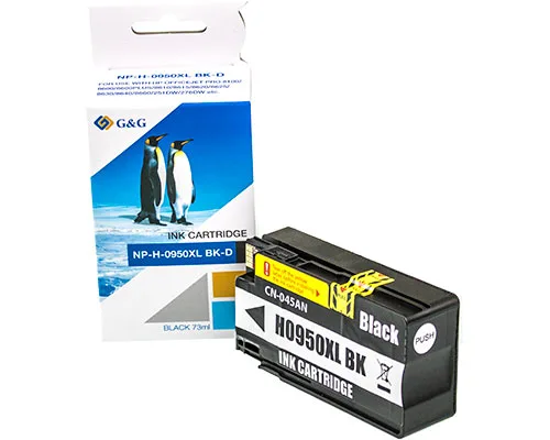 ГЛАВА ЗА HP Officejet Pro 8100/8600 series - HIGH CAPACITY - Black - CN045AE - /950XL/ - Pigment - PN NP-H-0950XLBK-D(PG