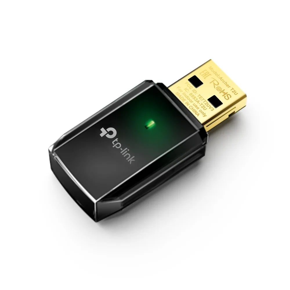 Безжичен двулентов USB адаптер TP-Link AC600 Archer T2U - Image 162