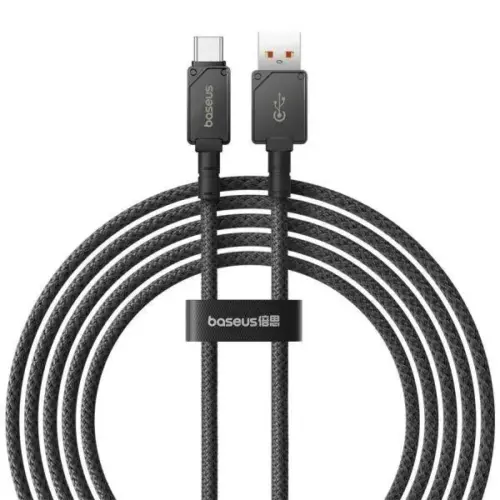 Кабел Baseus Unbreakable Series USB към Type-C 100W 2м P10355801111-01 - черен