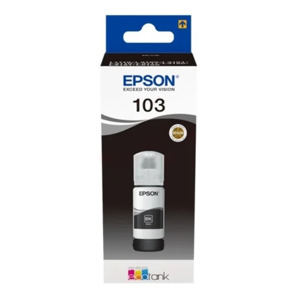 БУТИЛКА МАСТИЛО ЗА EPSON L1110/L3100/L3101/L3110/L3150/L5190 - /103/ - EcoTank - Black - Ink Bottle - PN C13T00S14A - Image 8