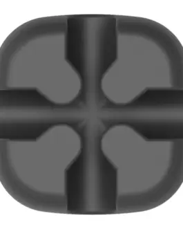 Alternative view of Кръстосан силиконов държач на кабели Orico CBSX-BK