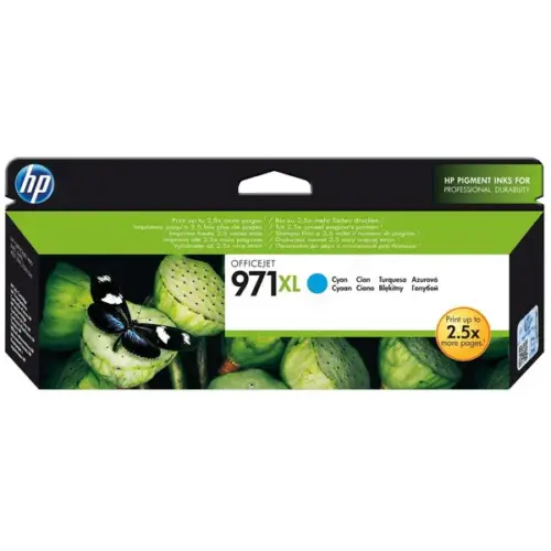 ГЛАВА ЗА HEWLETT PACKARD Officejet Pro X451/X476/X551/X576 - HIGH CAPACITY - Cyan - /971XL/ - PN