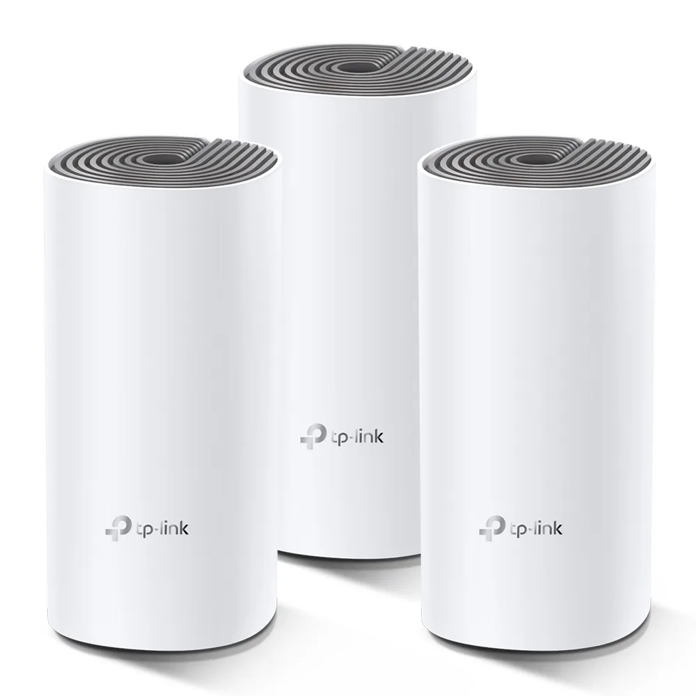 Безжична Mesh Wi-fi система TP-Link Deco E4 AC1200 (3-pack) - Image 150