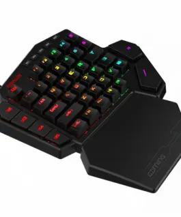 RGB механична геймърска клавиатура за една ръка Redragon Diti K585RGB Blue