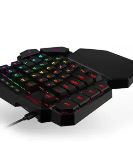 Alternative view of RGB механична геймърска клавиатура за една ръка Redragon Diti K585RGB Blue Switch