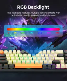 Клавиатура Redragon Ryze K633CGO-RGB_RD RGB с червени