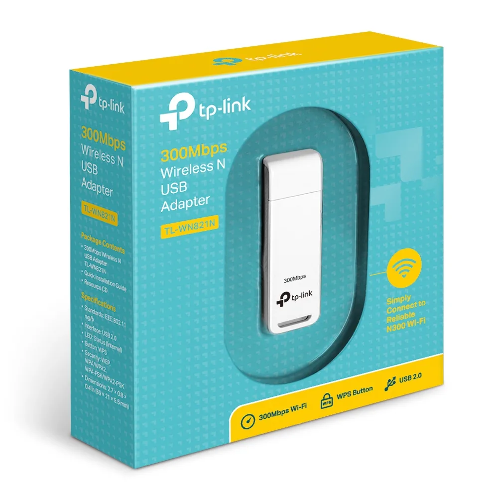 Безжичен USB адаптер TP-Link TL-WN821N - Image 71