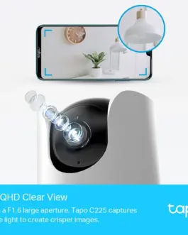 Alternative view of Мрежова камера TP-Link Tapo C225 Pan/Tilt с AI