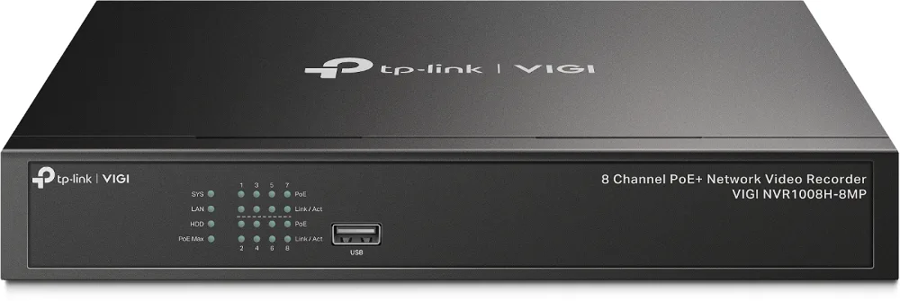 Мрежови видео рекордер TP-Link VIGI NVR1008H-8MP 8-канален PoE+ - Image 82