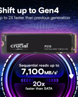 Alternative view of SSD диск Crucial P310 500GB PCIe Gen4 NVMe M.2 CT500P310SSD8