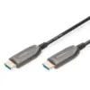 HDMI кабел Digitus AOC Hybrid Glasfaser AK-330126-150-S - 15 м - черен