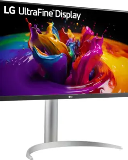 Alternative view of Монитор LG 27UP850K-W, 27" UltraFine UHD, IPS 4K , 5ms, 1200:1, 400cd/m2, 3840 x 2160