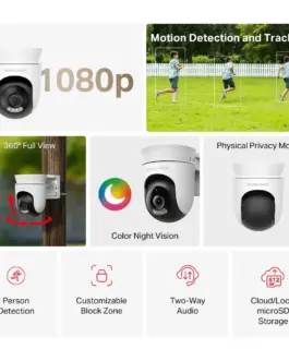 Alternative view of Външна охранителна Wi-Fi камера Pan/Tilt Mercusys MC500