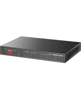 10-портов Gigabit Desktop комутатор с 8-Port PoE+ Mercusys MS110GMP