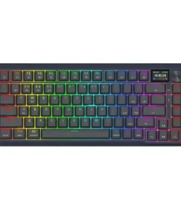 Bluetooth и безжична механична геймърска клавиатура Redragon Flekact Pro K708-RGB-PRO RGB осветление -