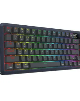 Alternative view of Bluetooth и безжична механична геймърска клавиатура Redragon Flekact Pro K708-RGB-PRO, RGB осветление - черна