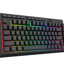 Alternative view of RGB Геймърска клавиатура Redragon Crescent K524-RGB - черна