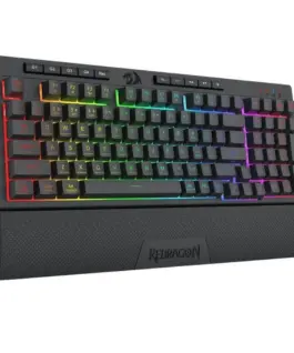 Alternative view of Геймърска клавиатура Redragon Shiva K515-RGB с RGB подсветка - черна