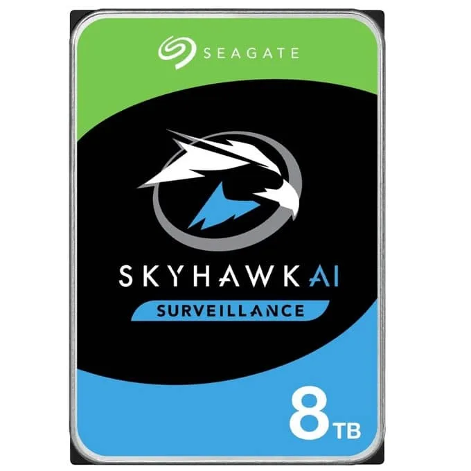 Твърд диск SEAGATE SkyHawk AI 8TB SATA 6Gb/s rpm 7200 ST8000VE001