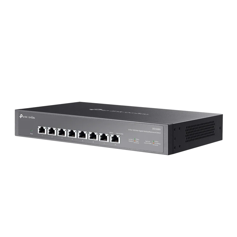 8-портов 10G неуправляем Desktop/Rackmount комутатор TP-Link Omada DS1008X - Image 165