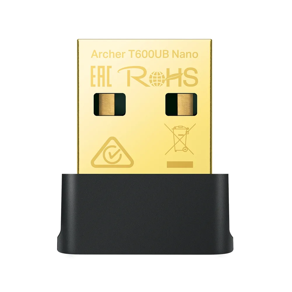 Безжичен USB nano адаптер TP-Link Archer T600UB Nano AC600 - Image 31