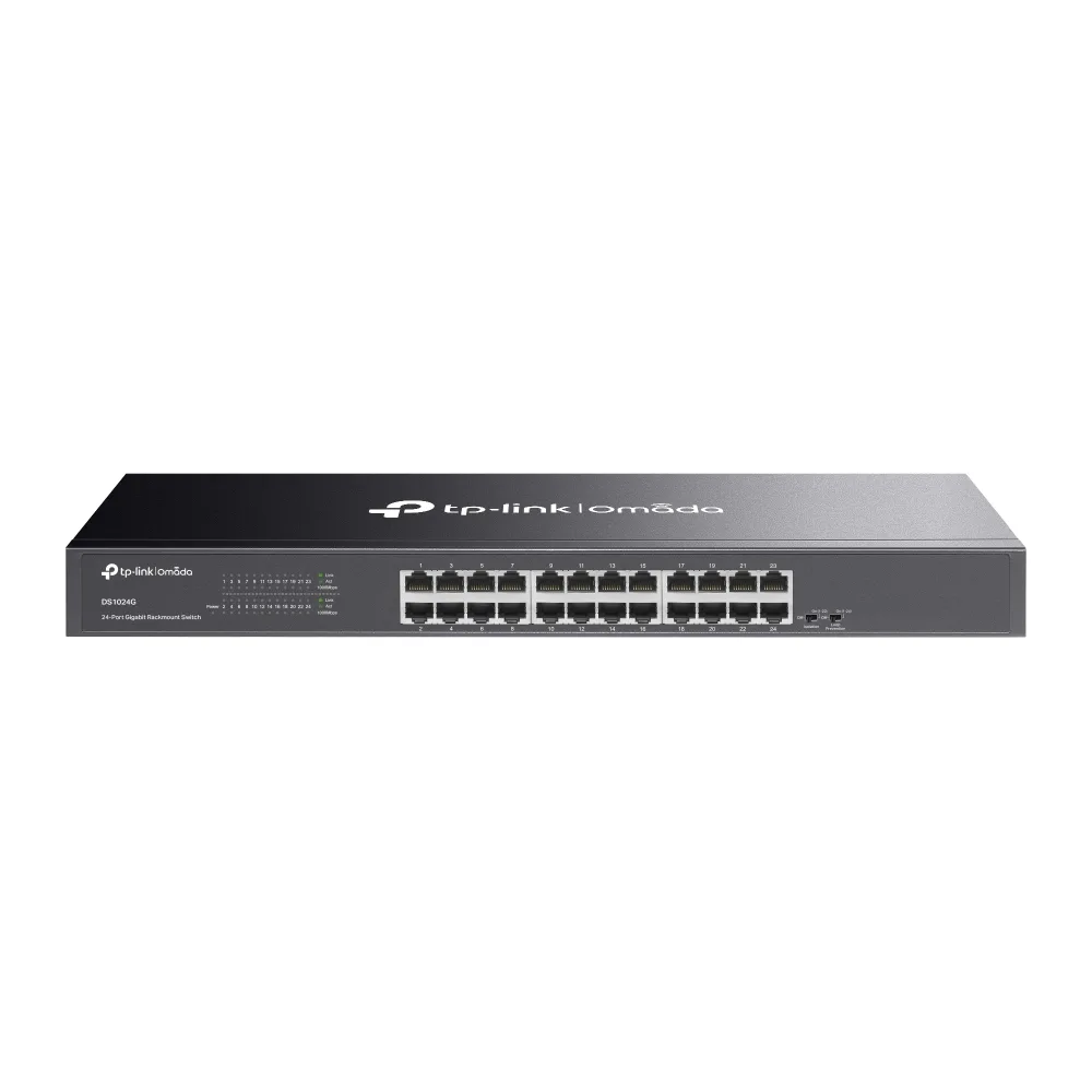 24-портов Gigabit неуправляем настолен комутатор TP-Link Omada DS1024G - Image 73