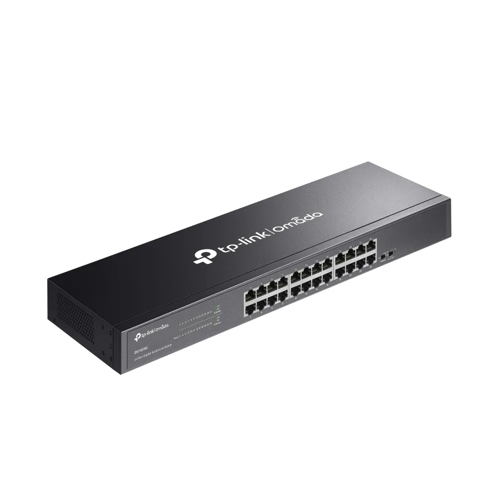 24-портов Gigabit неуправляем настолен комутатор TP-Link Omada DS1024G - Image 84