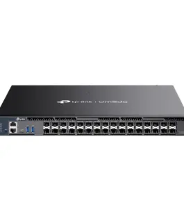 26-портов 10G модулен L3 управляван агрегационен комутатор с 6 25G слота TP-Link Omada SX6632YF