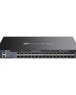 26-портов 10G модулен L3 управляван агрегационен комутатор с 6 25G слота TP-Link Omada SX6632YF