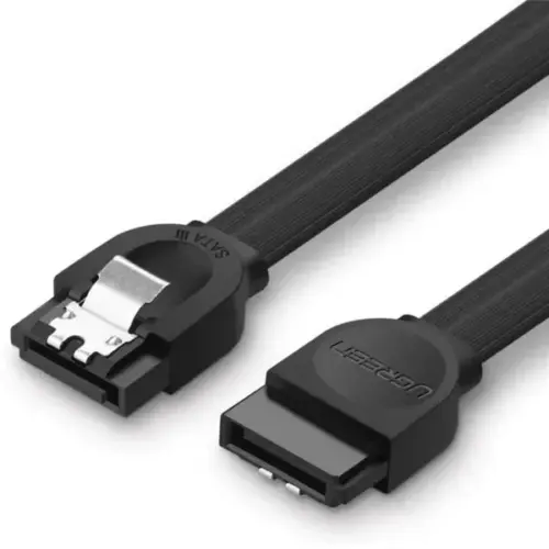 Кабел за HDD/SATA диск UGREEN US217 30796 SATA 3.0 0.5 м - черен