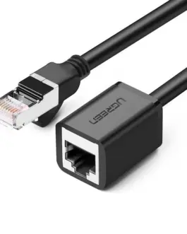 Alternative view of Мрежов кабел Ugreen Ethernet RJ45 Cat 6 FTP 1000Mbps 2м (NW112 11281) - черен