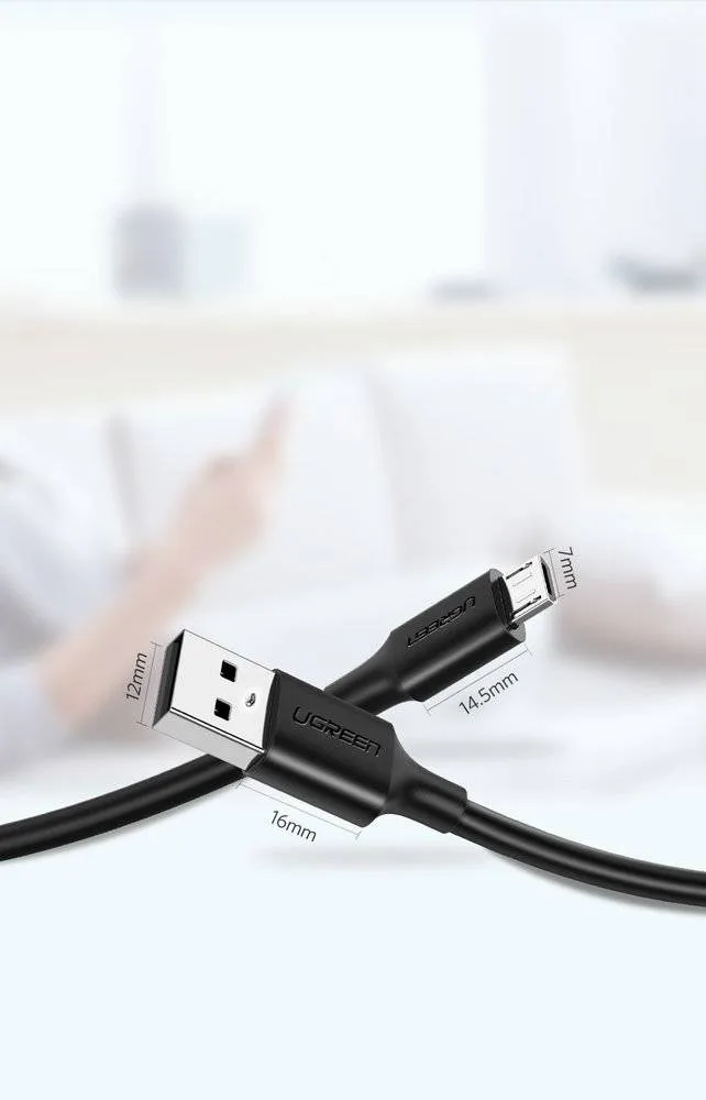 Кабел Ugreen US289 60136, USB А към micro USB 1 м - Image 3