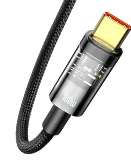 Alternative view of Кабел Baseus CATS000301 USB към USB Type C 100W 2м - черен