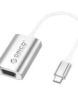 Адаптер USB Type-C към VGA Silver Orico XC-102-SV