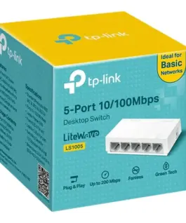 Alternative view of СУИЧ Р TP-LINK LS1005 - бял, 5 порта - PN LS1005
