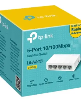 Alternative view of СУИЧ Р TP-LINK LS1005 - бял, 5 порта - PN LS1005
