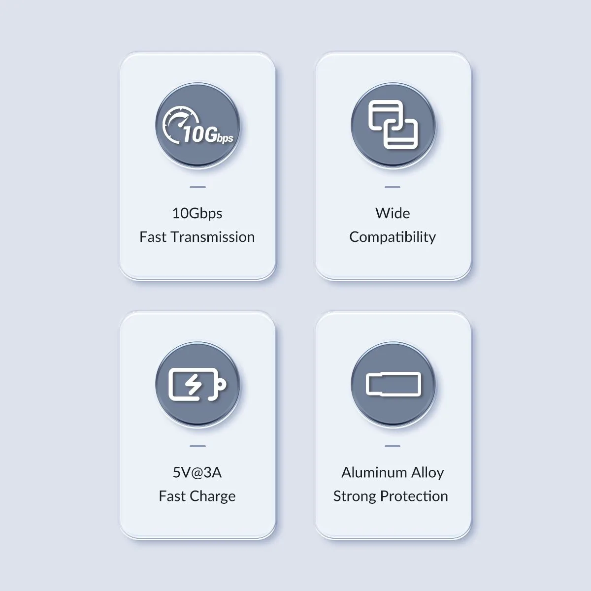 Orico Адаптер Adapter USB3.1 to Type-C (female) - AH-AC10-GY - Image 204