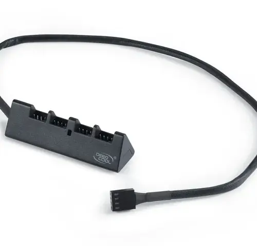 DeepCool Разклонител за вентилатори Fan HUB 4 fans PWM/3pin